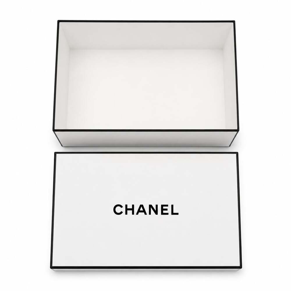 Authentic Chanel Empty Designer Shoe Box